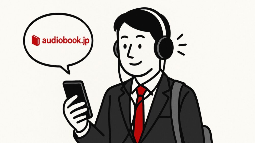 スマホとイヤホンで月10冊!audiobook.jp(オーディオブック)が変える“あなたの通勤時間”