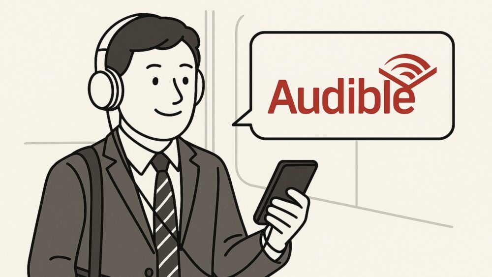 忙しいビジネスパーソン必見|通勤30分を自己投資に変えるAudible(オーディブル)活用法