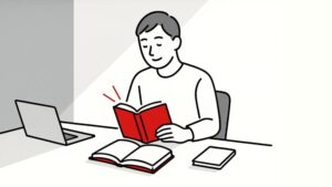 読書が“自己投資”に変わった瞬間——視野が広がり、キャリアが動き出した日