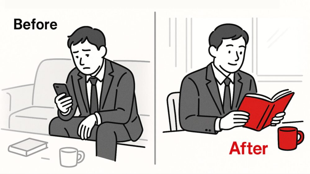 「読む気はあるのに、読めない」──忙しいビジネスマンが“読む人”に戻るまでのストーリー