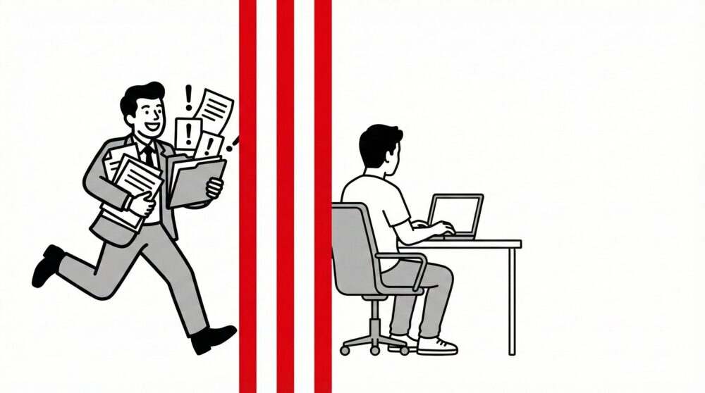 【実録】「やる気のある無能な上司」が一番怖い。現場を壊されないための3つの境界線