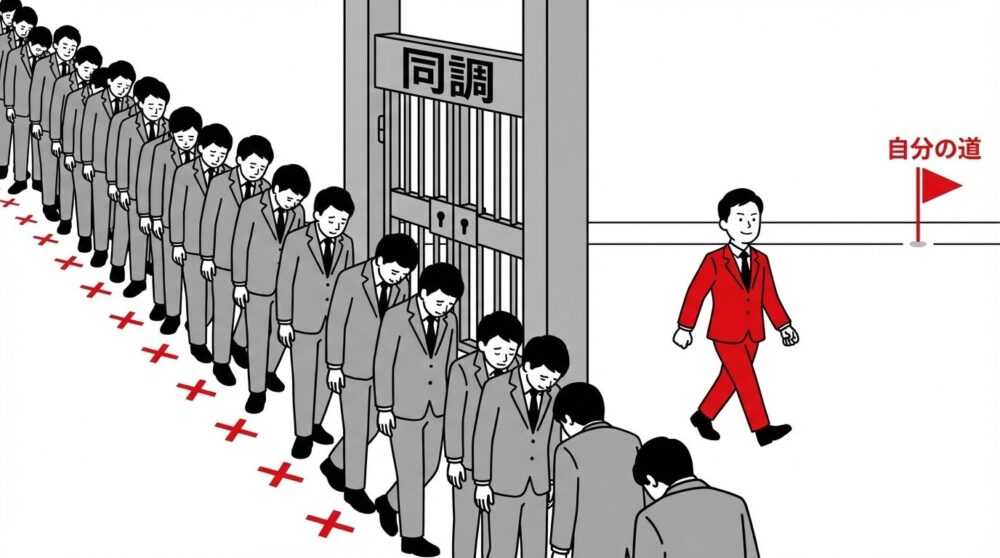 【静かな退職】「迷惑」「ズルい」という視線に勝つ。職場の同調圧力を無効化する“愛想のいい宇宙人”戦略