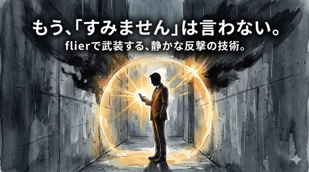 「勉強不足ですみません」と謝るのをやめた日。要約サイトflier（フライヤー）で無能な上司を黙らせる技術