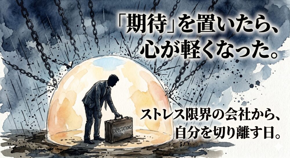 上司が無能でストレス限界…イライラして心を壊す前に私が「会社への期待」を捨てた理由