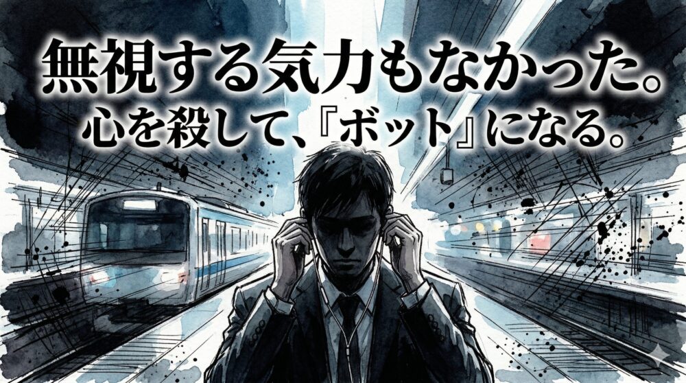 無能な上司を「無視する」気力すら残っていなかった私が、感情を捨てて『自動応答ボット』になった話