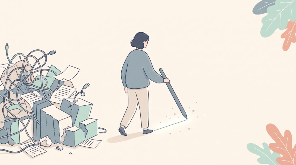 上司が無能で疲れたら。ストレス限界の毎日に「最低限の事務連絡」で静かに線を引く話