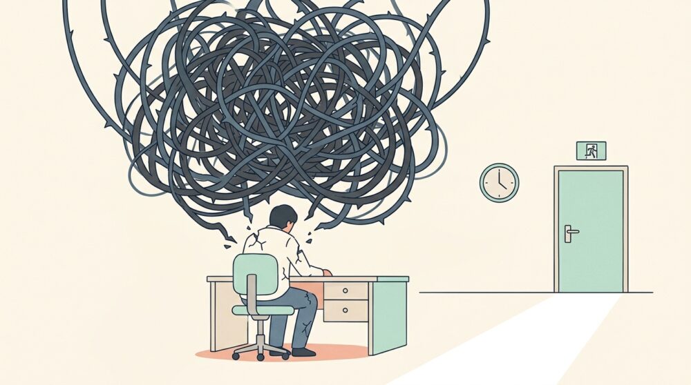 優秀な部下ほど無能な上司の下で壊れる理由。良い人をやめて定時で帰る防衛術