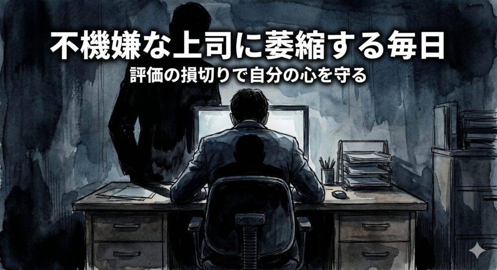 怖い上司の「無言の不機嫌」に萎縮していた日々。評価を損切りして、静かに身を守った生存記録