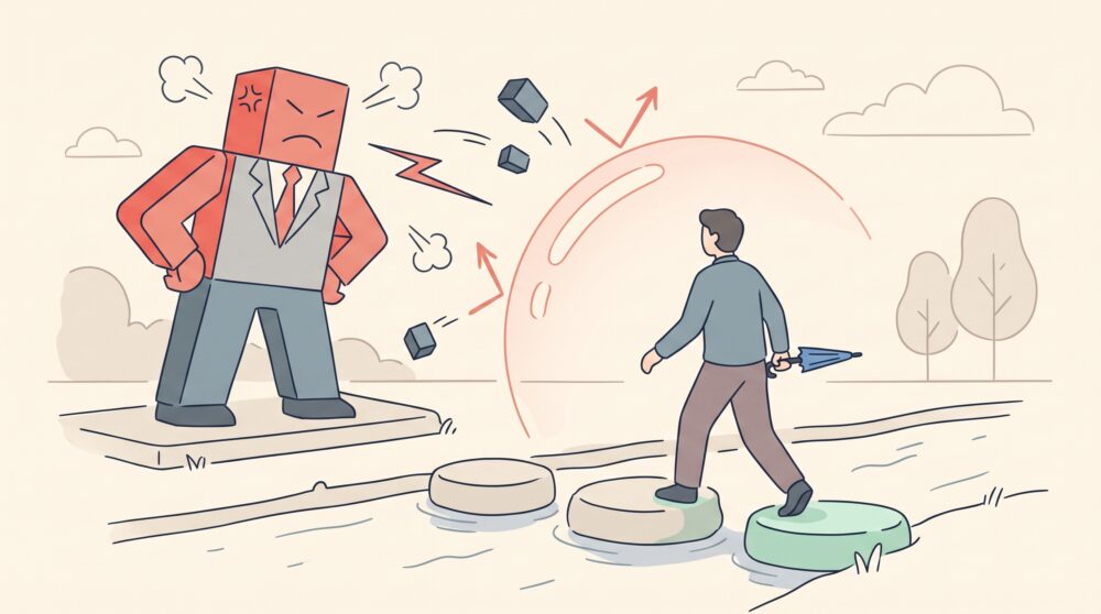 話が通じない上司にキレられたら。真っ向勝負をやめ、最小限のダメージでやり過ごす3つのあしらい方