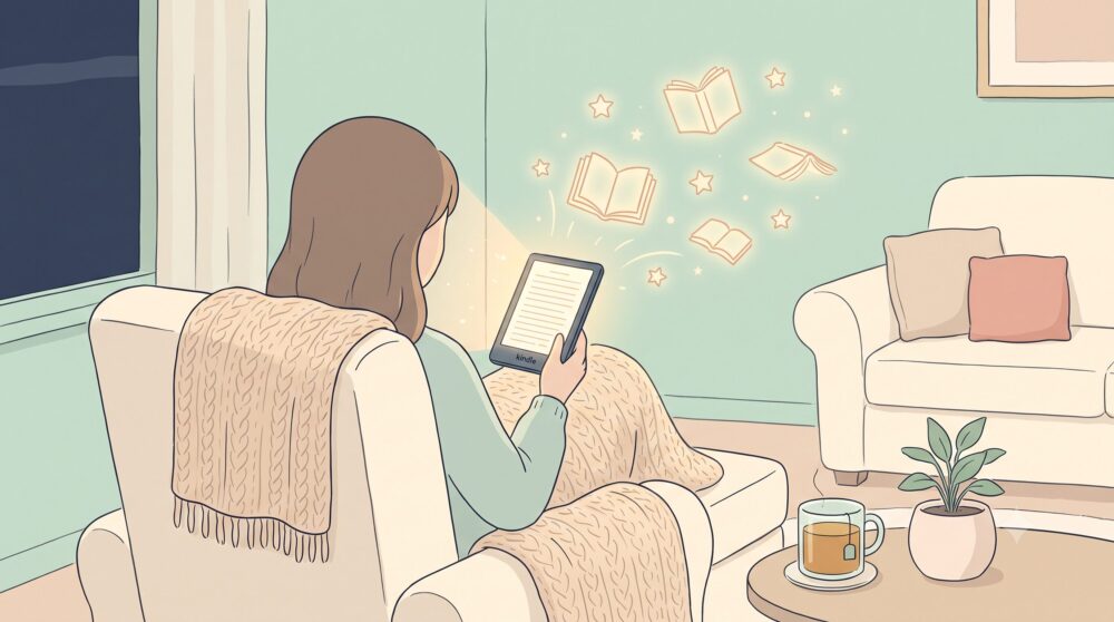 「今の自分に効く一冊」をサクッと探したい夜へ。Kindleで始める、がんばらないノウハウ探しの話