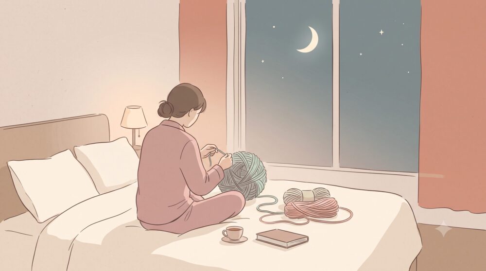 寝る前に仕事のムカつく出来事がよぎる。静かに自分の時間を取り戻す話